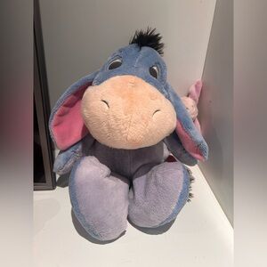 Disney parks eeyore with piglet on shoulder plush